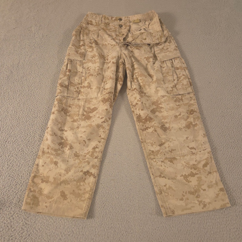 VINTAGE American Apparel Pants Mens M Long Marpat Desert Digital Camo Cargo 00s
